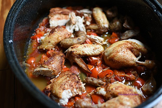 Graniteware Roast Chicken - The Month of French - The Good Plate