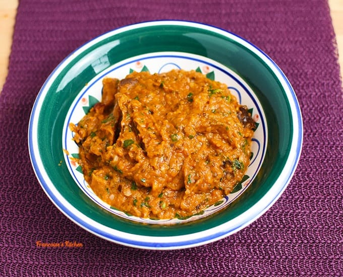 Roasted Eggplant Tomato Sauce