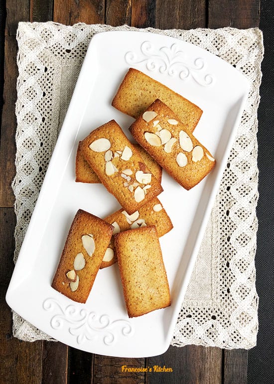 Financiers (French Mini Almond Cakes) Recipe