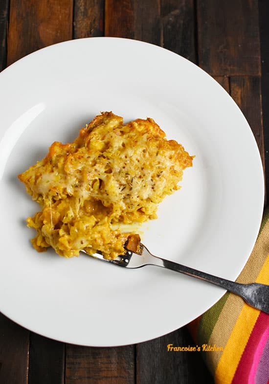 Curried Béchamel Cauliflower Gratin • Francoise's Kitchen